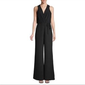 Likely Elegant Black V-Neck Jumpsuit